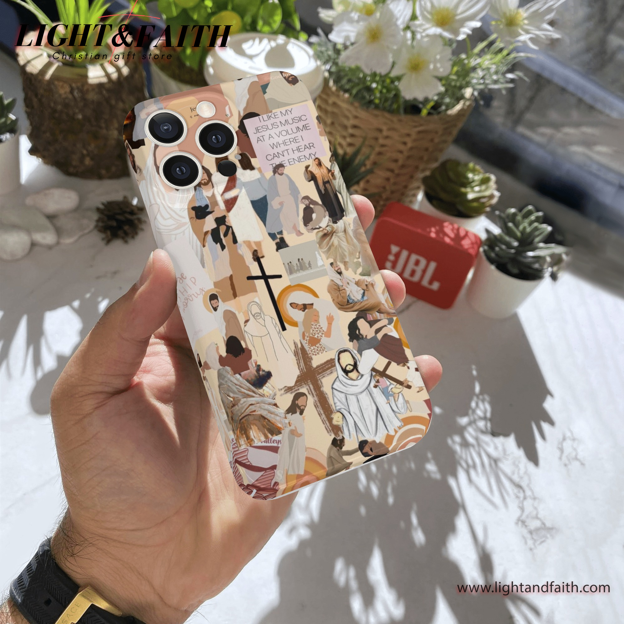 Jesus Life Story Phone Case, Christian Phone Case, Bible Verse Phone Case, Religious Gift, PCLAF21